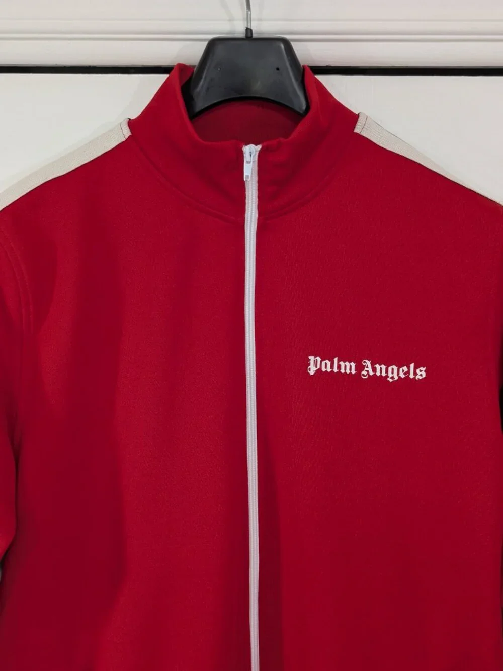 Palm Angels Red Classic Track Jacket - Picture 2 of 12